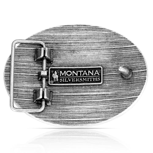 Image of Montana Silversmiths Outdoor Wildlife Series Attitude Western Belt Buckle