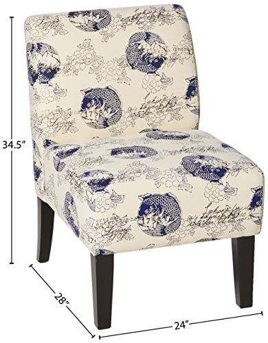 image for ACME Furniture Acme Ollano Accent Chair in Dark Blue