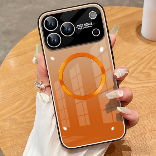 Coque compatible iPhone 17 Pro MagSafe anti-rayures avec protège objectif