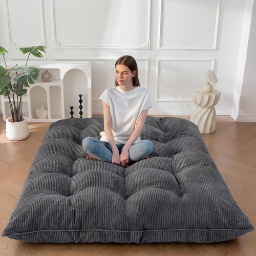 MAXYOYO 6" Japanese Floor Mattress, Foldable Futon Mattress Queen Size,