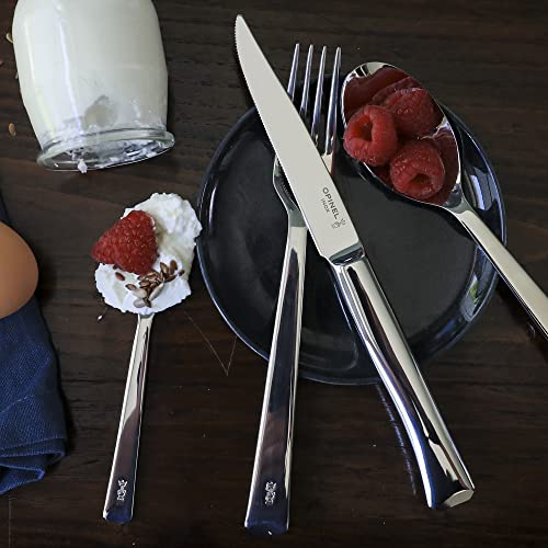 Opinel Perpétue Flatware Collection, Timeless and Elegant Stainless Steel Construction, Dishwasher Safe, Designed in France, Made in Portugal (4 Piece Knife Set) by OPINEL - Used condition - Image 6