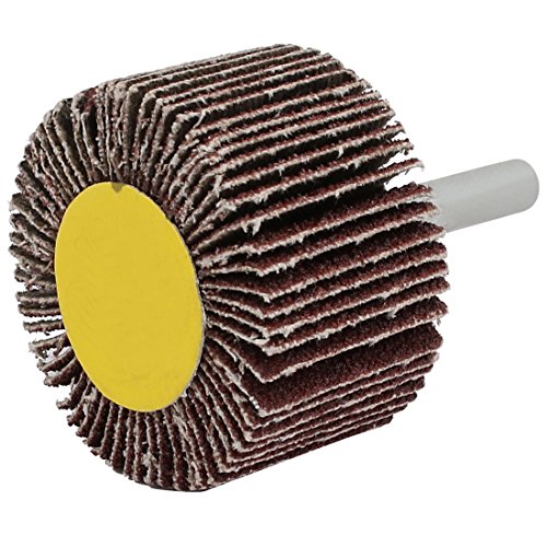 Aexit 40mmx24mm Polishing Abrasives Grinding Abrasive drill hole Mounted Flap Wheel Model:98as100qo549
