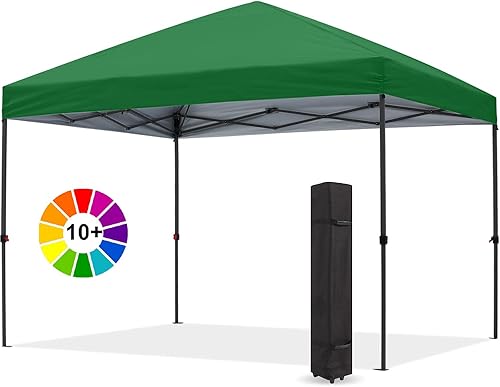 ABCCANOPY Durable Easy Pop Up Canopy Tienda de campaña 10x10, verde bosque