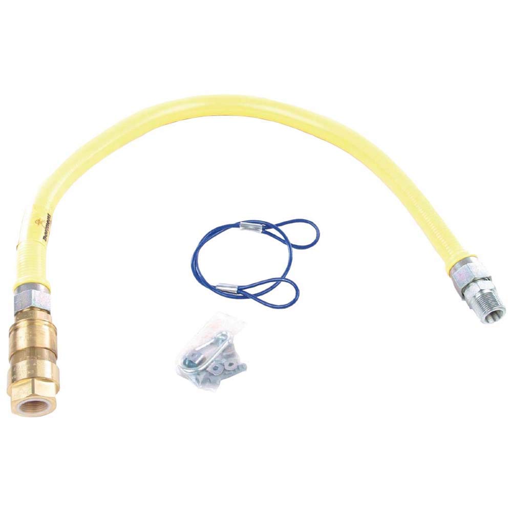 Dormont Q795 Quick Release Gas Hose for 3/4" Connection, 1000mm