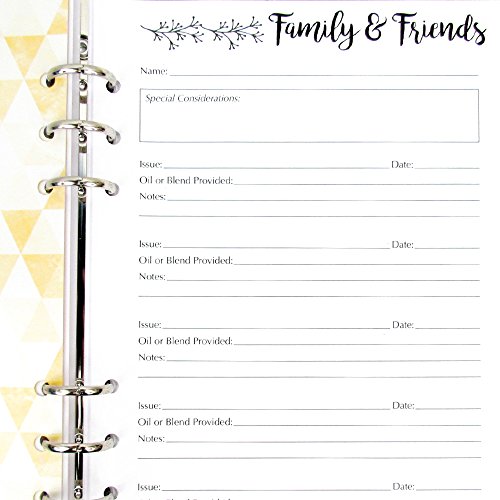 Purple Essential Oil Companion Organizer- Aromatherapy Diy Journal Notebook By Rivertree Life #TOP4