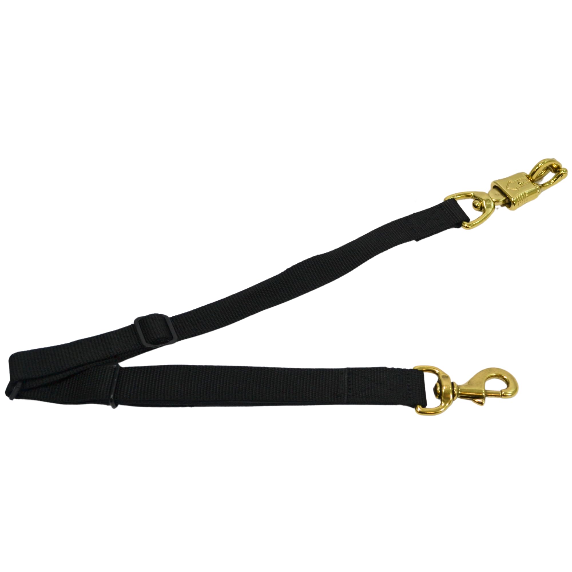 Intrepid International Adjustable Tie Safe Trailer Tie - Trailer Ties Horse Quick Release, Durable Nylon Horse Tie Down, Attaches to Breakaway Halters, Panic Snap, Safe Trailering, Adjusts 28