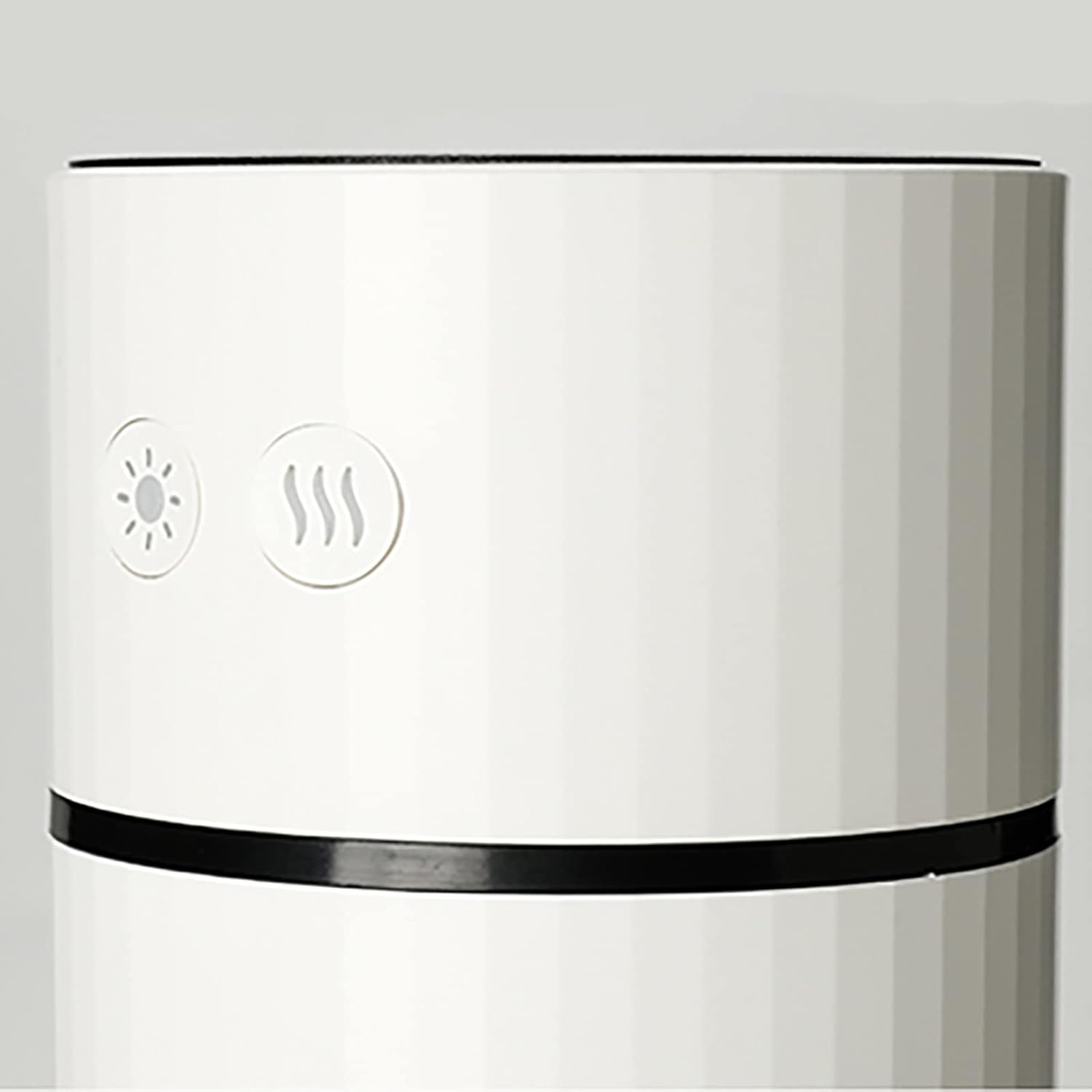 Humidifier/USB Charging Small Office Desktop Home car Mute Foldable Large air Purifier (Color : White Size : Plug-in Models) (Green Plug)