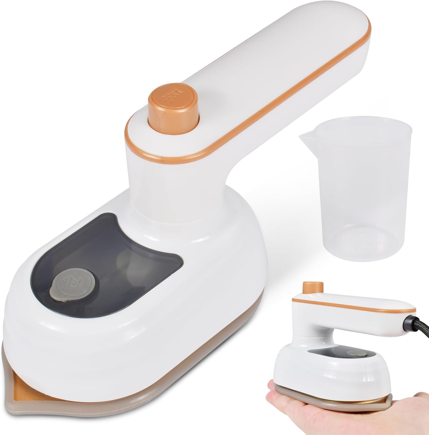 Mini Fer à Vapeur De Voyage - 1200W, Pliable à 180°, Chauffe En 30s | Défroisseur Portable Pour Vêtements - 7