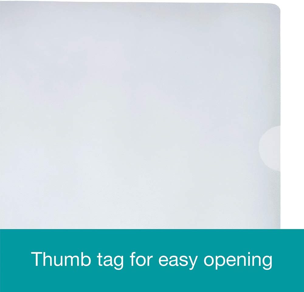 Summit, A4 Plastic Cut Flush Folder, Pack of 100