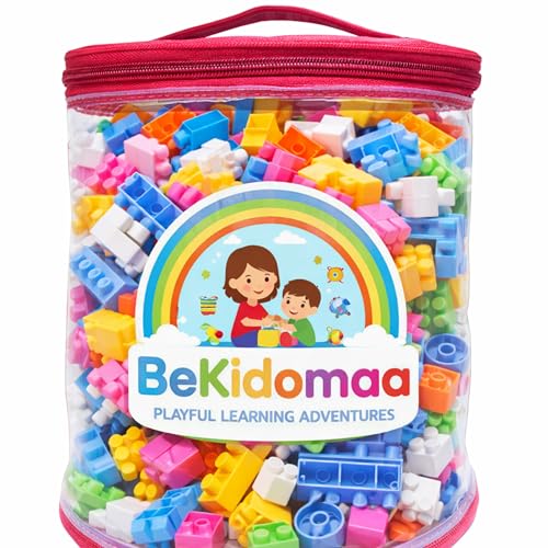 Image of Building Blocks with Wheels, 200-Piece Creative Set, Moveable Wheels, STEM Educational Toy, Multicolored, Ages 3 and Up