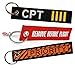 Produktbild Captain's Bundle, 3x Schlüsselanhänger inkl. Schlüsselring, REMOVE BEFORE FLIGHT, PRIORITY & CPT (Captain)