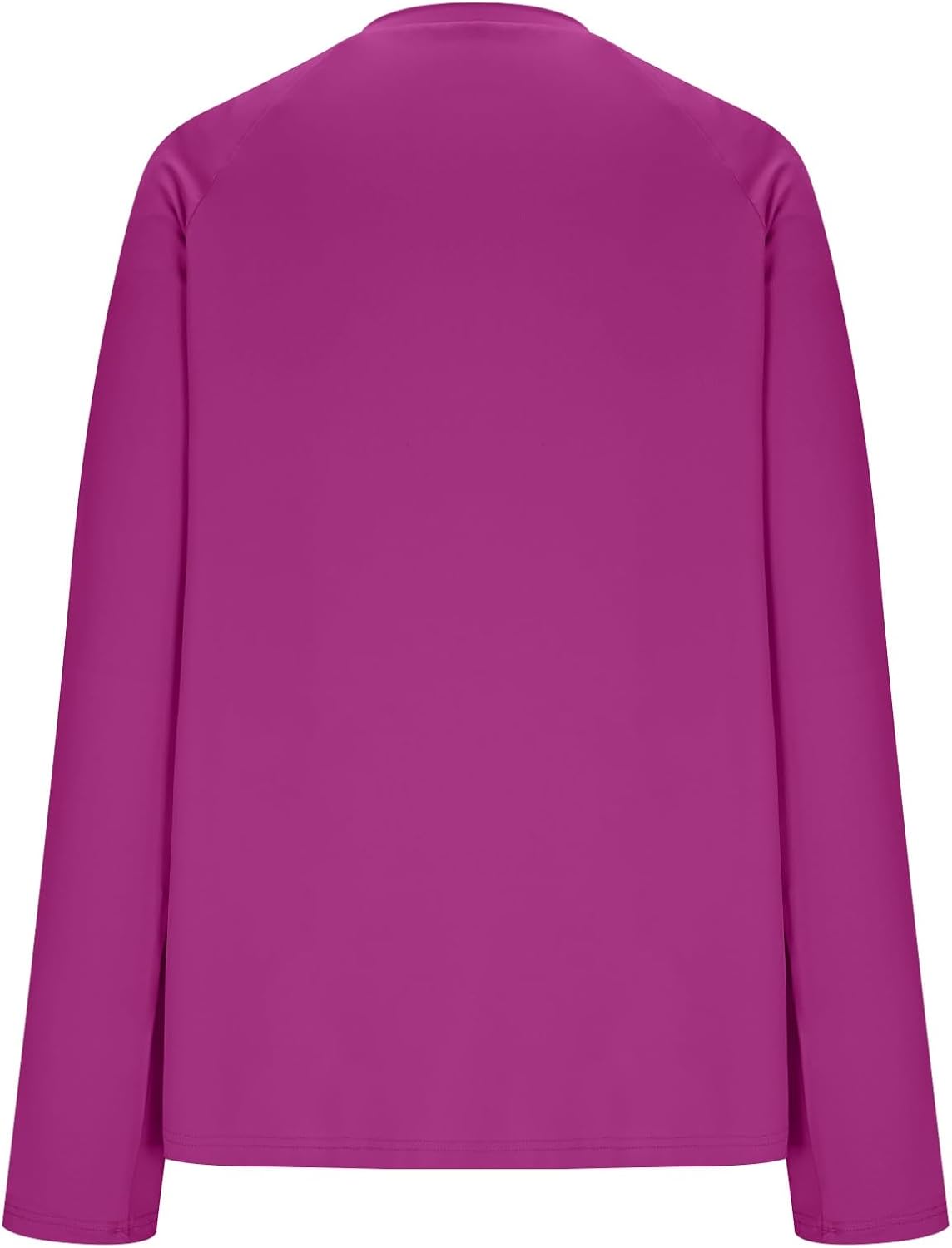 Ladies Athletic Top UPF 50+ Long Sleeve Sun Shirts Soft Running Hiking Tops | Crew Neck Active Top for Women Quick Dry Workout Shirts Comfortable Moisture Wicking Sun Shirts Gym, Yoga, Fitness Wear