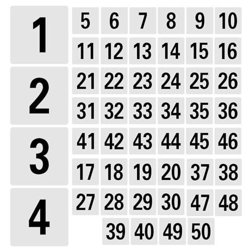 minkissy 50���Z�b�g�v���X�`�b�N�����ʃi���o�[�J�[�h �e�[�u���ԍ��J�[�h �f�W�^�������L�� ���X�g���� �J�t�F ��c�������ȎD�ԍ��\��