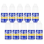 10Pcs Extra-Strong Nail Glue, Quick Dry Super Strong Nail Tip Adhesive Bond Glue, False Fake Nail Glue For Nail Tips, Professional False Nail Adhesive Glue for Salon & Home Use