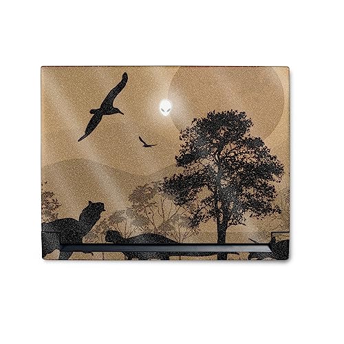 MightySkins Glossy Glitter Skin Compatible With Alienware M18 R1 (2023) Full Wrap Kit - Mass Extinction | Protective Durable High-Gloss Glitter Finish | Easy To Apply & Change Styles | Made in the USA