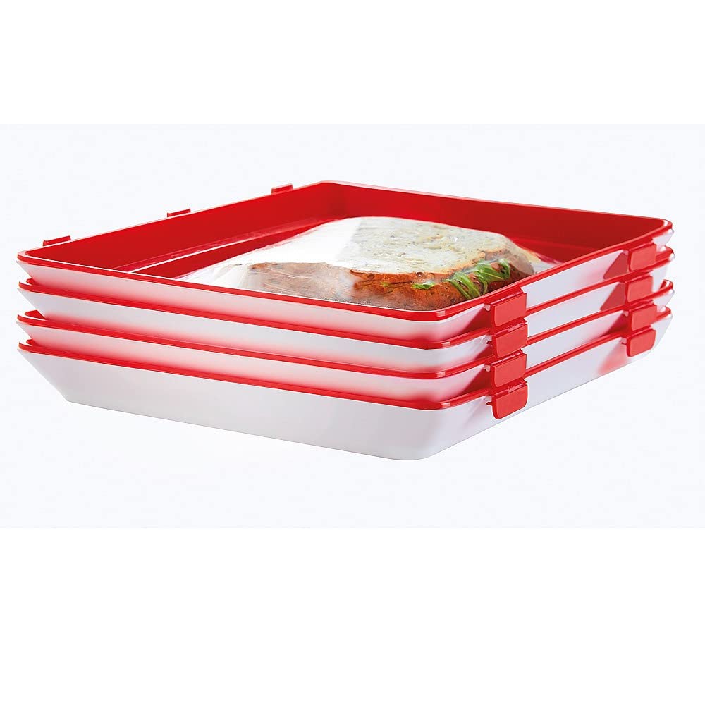Coopers Of Stortford Red Pack Of 2 Fridge Fresh Trays