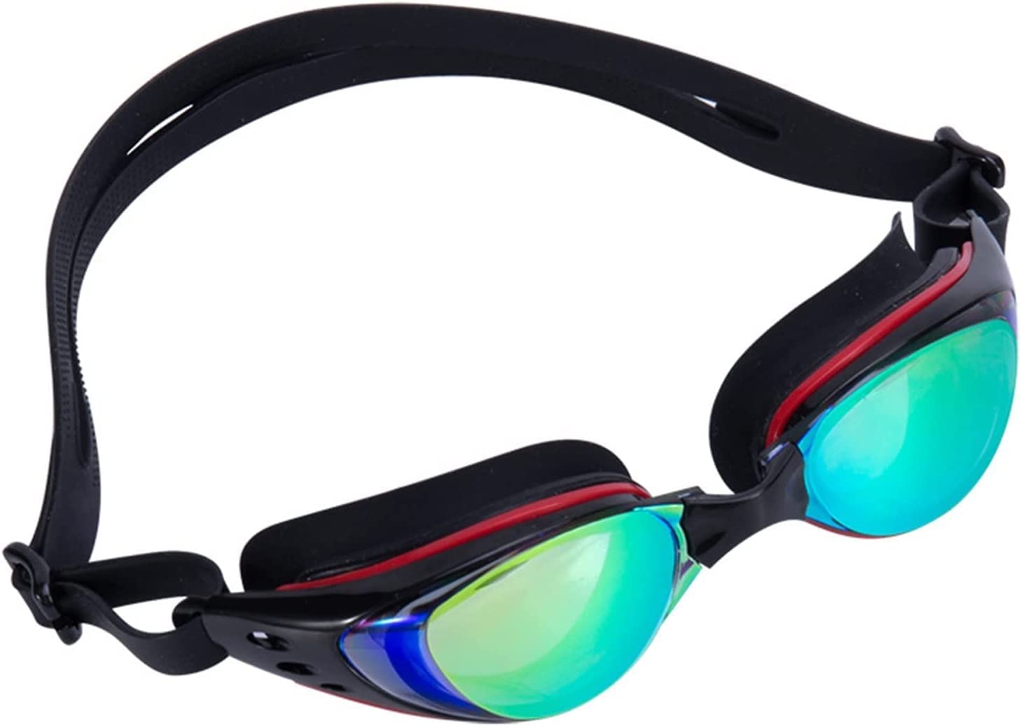 Occhialini da Nuoto, Occhialini da Nuoto Occhialini da Nuoto for Uomini Donne Adulti Giovani Occhiali da Nuoto Senza Perdite Anti (Color : A)