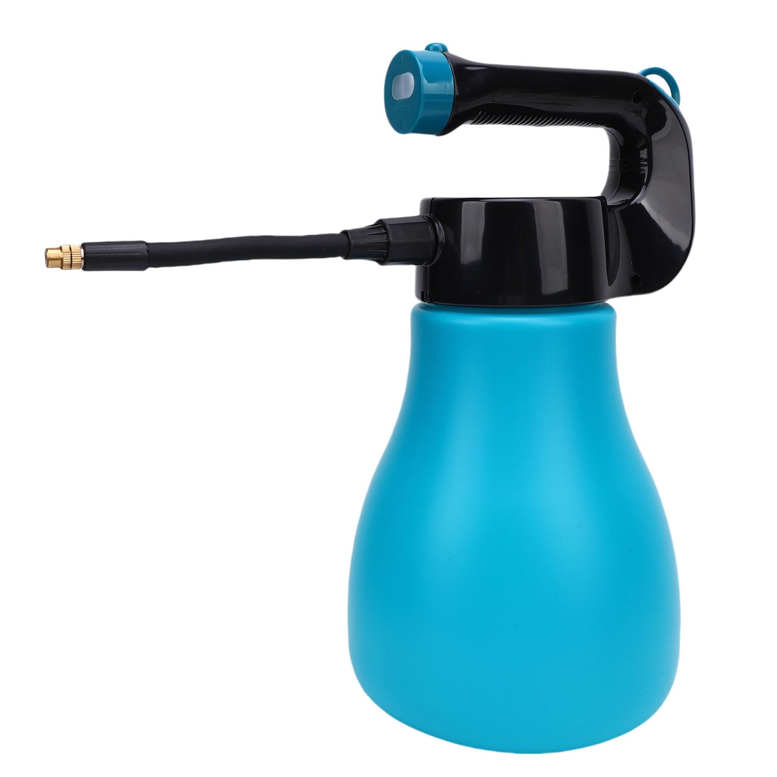 Luocute Elektrische Sprühflasche, 3L Wiederaufladbare Handheld -Pflanze mit Einstellbares Düse Biegsames Langes Spray für Innengarten Im Freien Gartenauto Waschen (Blue)