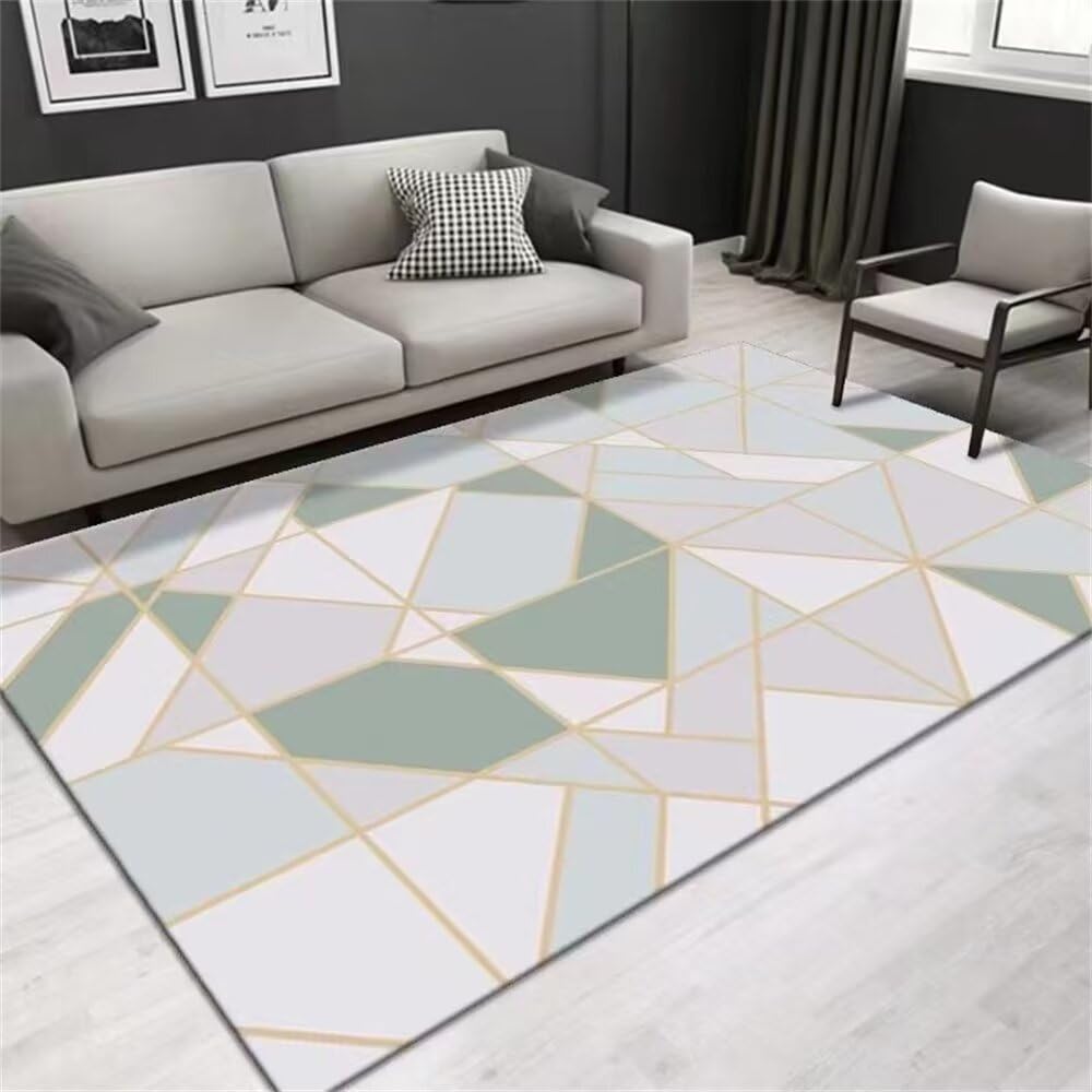 Tapis de salon lavable idéal pour salle à manger et cuisine