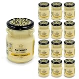 LA ERMITA Arroz con Leche, Postre Lácteo Tradicional en Tarro de Cristal, con Canela y Limón, Sin Gluten, 270 g (Pack 12 unidades)