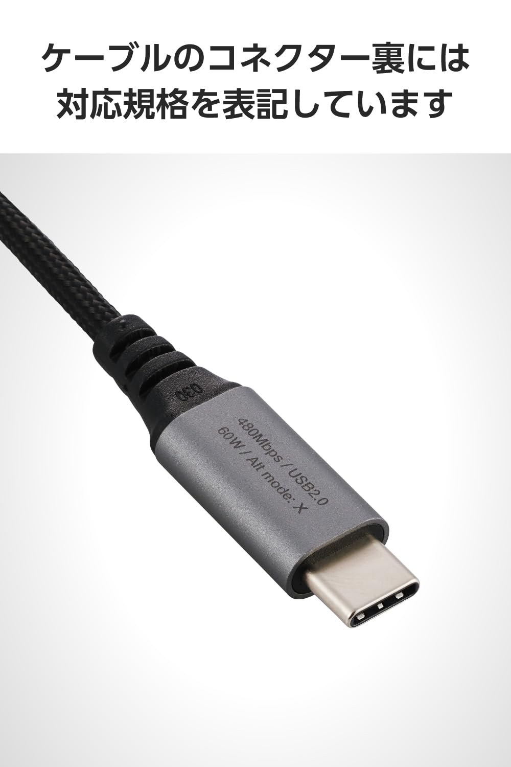 Amazon.co.jp: エレコム USB Type-C ケーブル 0.3m (USB-C to USB-C) L