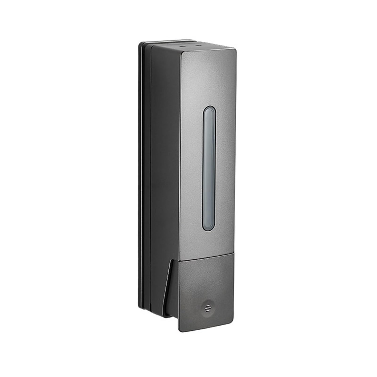 Cyairong-22 Gris Soap Dispenser Wall-Mounted Plastic Soap Dispenser For Home, Hotel, And Bathroom Press-Type Lotion Bottle(Gris)
