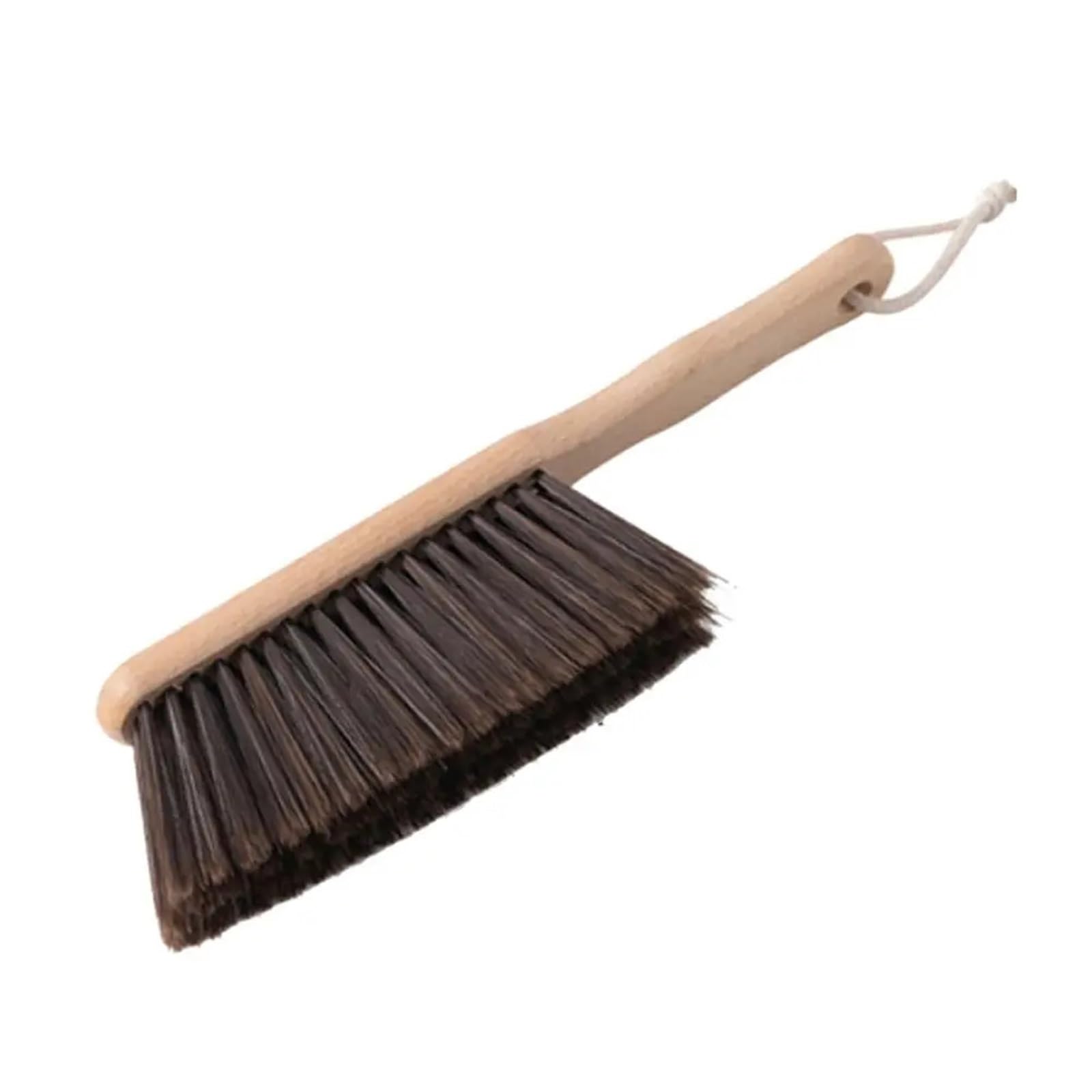 Natural Wood Handle Cleaning Brush - Soft Bed Sweeping Broom for Effortless Household Cleaning(Color1)