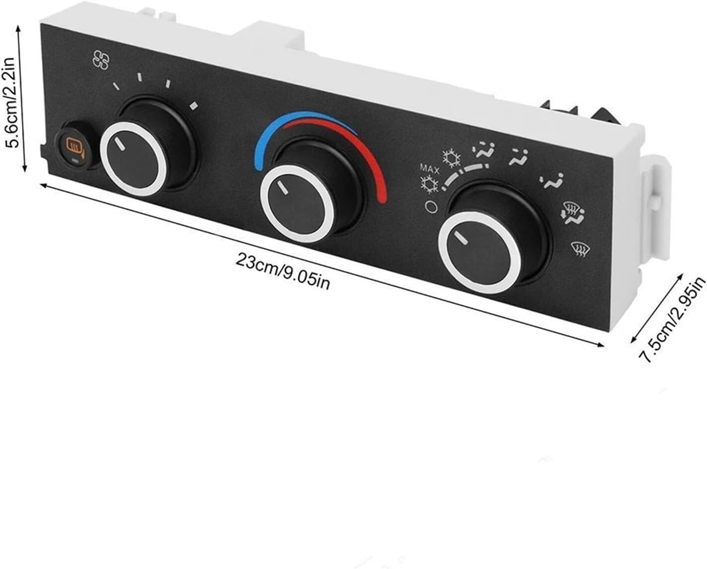A/C Control Switch Replacement 599-294 AC Climate Control Module Fit for Chevy Express Fit for GMC Savana 2008-2022 AC Control Switch Panel Module