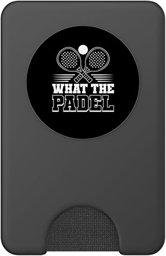 Miniatura 2 de What The Padel Racquet Paddle PopSockets PopWallet for MagSafe