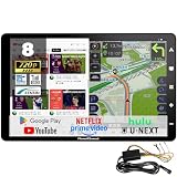RoadQuest カーナビ フルセグ ポータブルナビ アンドロイドナビ ネット動画 タブレット機能 2026年版ゼンリン地図 8インチ IPSワイドHD液晶 12V-24V バックカメラ接続 Bluetooth出力 RQ-G8