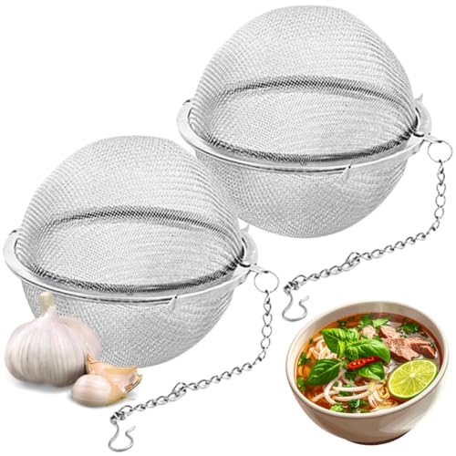 Catálogo de Filtros y coladores los 5 más buscados. 48 VERALY.MX | 2 Filtros Coladores Condimentos Especias Caldo De Malla Fina Infusor Té Aromático Esfera Metal Acero Inoxidable Bolas Infusoras Bebida Paquete (Diametro 9cm)