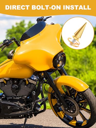 Image of Windshield Bolts Gold, Fairing Bolts