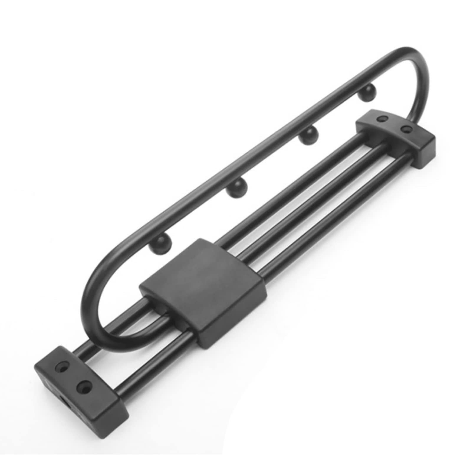Percha deslizante para eliminar el desorden con riel de armario ajustable extensible de 375 mm