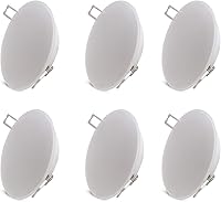 Vista 10 de Lámpara de techo empotrable LED de 12 voltios, luz de disco de 3 pulgadas, regulable 4 W 3500 K blanco cálido, luz interior de montaje empotrado