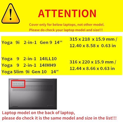 Funda para portátil Lenovo Yoga Slim 9i Gen 10 14" miniatura 2