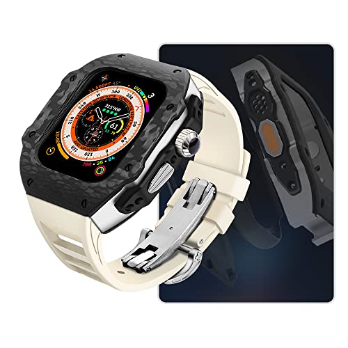 Kit boîtier carbone Apple Watch Ultra : style urbain et dynamique