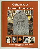 Obituaries of Concord Luminaries 0615354904 Book Cover