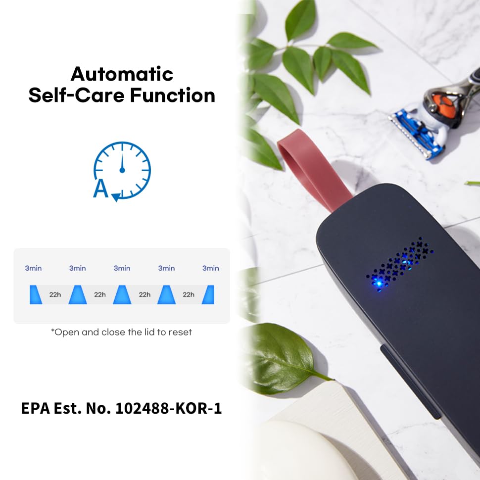 カミソリ除菌クリーナー UV除菌 刃のクリーニングパッド Amazon.co.jp: LINK携帯用シェーバー殺菌器クリーニングパッド