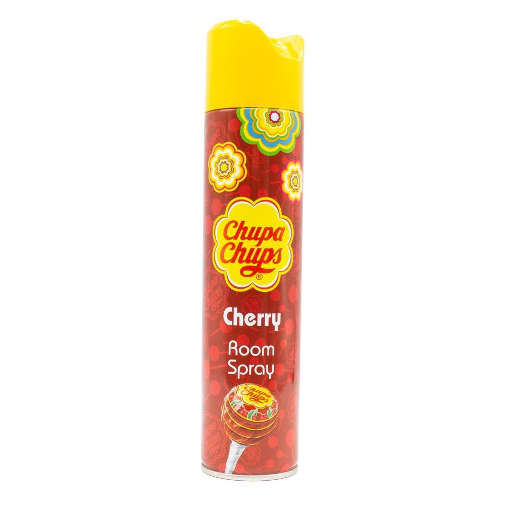 Chupa Chups Room Spray Air Freshener - Cherry - (Pack of 3) 3x300ml - With A FREE Fridge Magnet