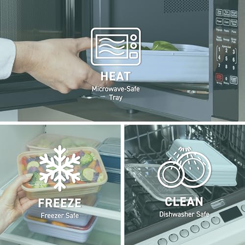 image for Bentgo 20-Piece Lightweight, Durable, Reusable BPA-Free 1-Compartment 