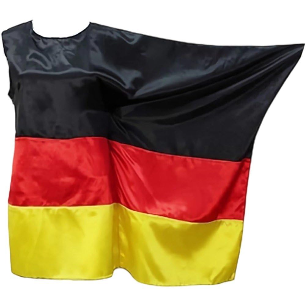 Costume drapeau allemand portable ideal pour animer vos soirees de match entre amis
