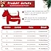 LATRAT Weihnachten Hundepullover,Hundepullover,Weihnachts-Elch-Kleidung, Weihnachts-Kostüm, Warm Welpe Klein Mittel Hunde (S, Rot-Elch)