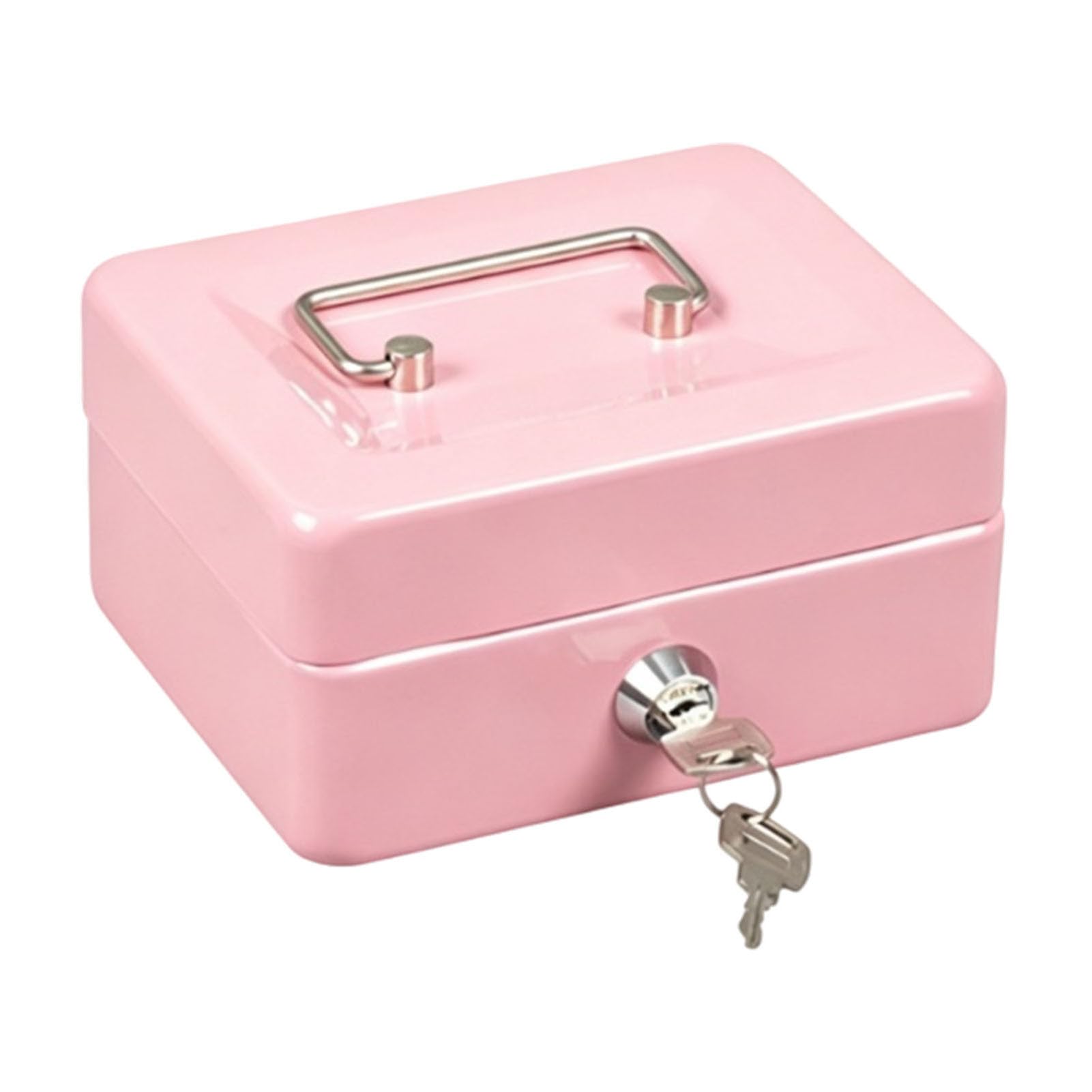 ASHATA 12 Pouces Petit Coffre de Sécurité avec Clé pour Bureau à Domicile