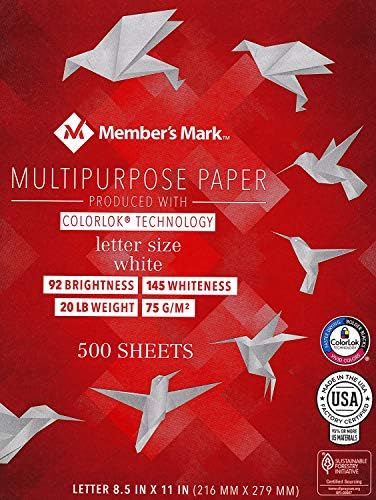 Member's Mark Multipurpose Copy Paper, 20 lb., 92 Bright, 8.5 x 11 sold in set of 2 (1000ct) image 3