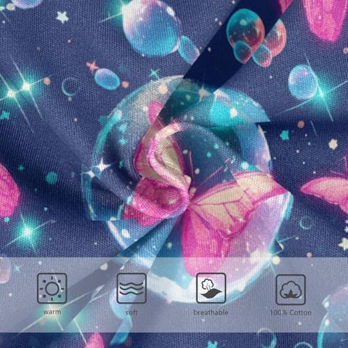 Wusikd Butterflies Sparkles Boys' Underwear Cotton Boys Briefs Soft Toddler Underwear 2T3