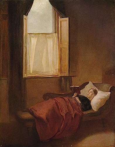 Reproduction d'affiches Ambrose Mcevoy art portrait affiche toile 60x90cm