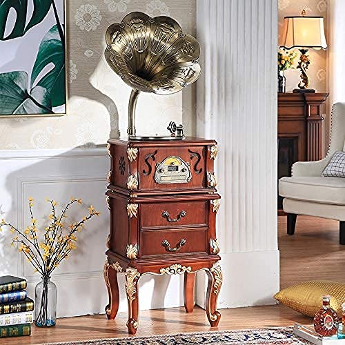 YAMMY Tourne-Disque, boîte à Musique Tourne-Disque, Platine en Bois, phonographe Bluetooth avec Haut-parleurs stéréo… - Les Beatles, Paul McCartney, John Lennon, RIngo Starr, George Harrison YAMMY Tourne-Disque, boîte à Musique Tourne-Disque, Platine en Bois, phonographe Bluetooth avec Haut-parleurs stéréo… – Image 4