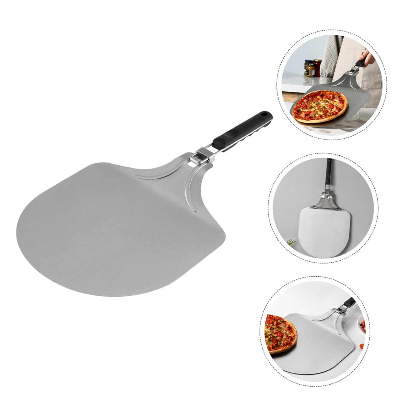 VALICLUD Spatule à Pizza Domestique Pelle à Pizza Fournitures De Cuisine Pratique Pour Gâteaux Desserts