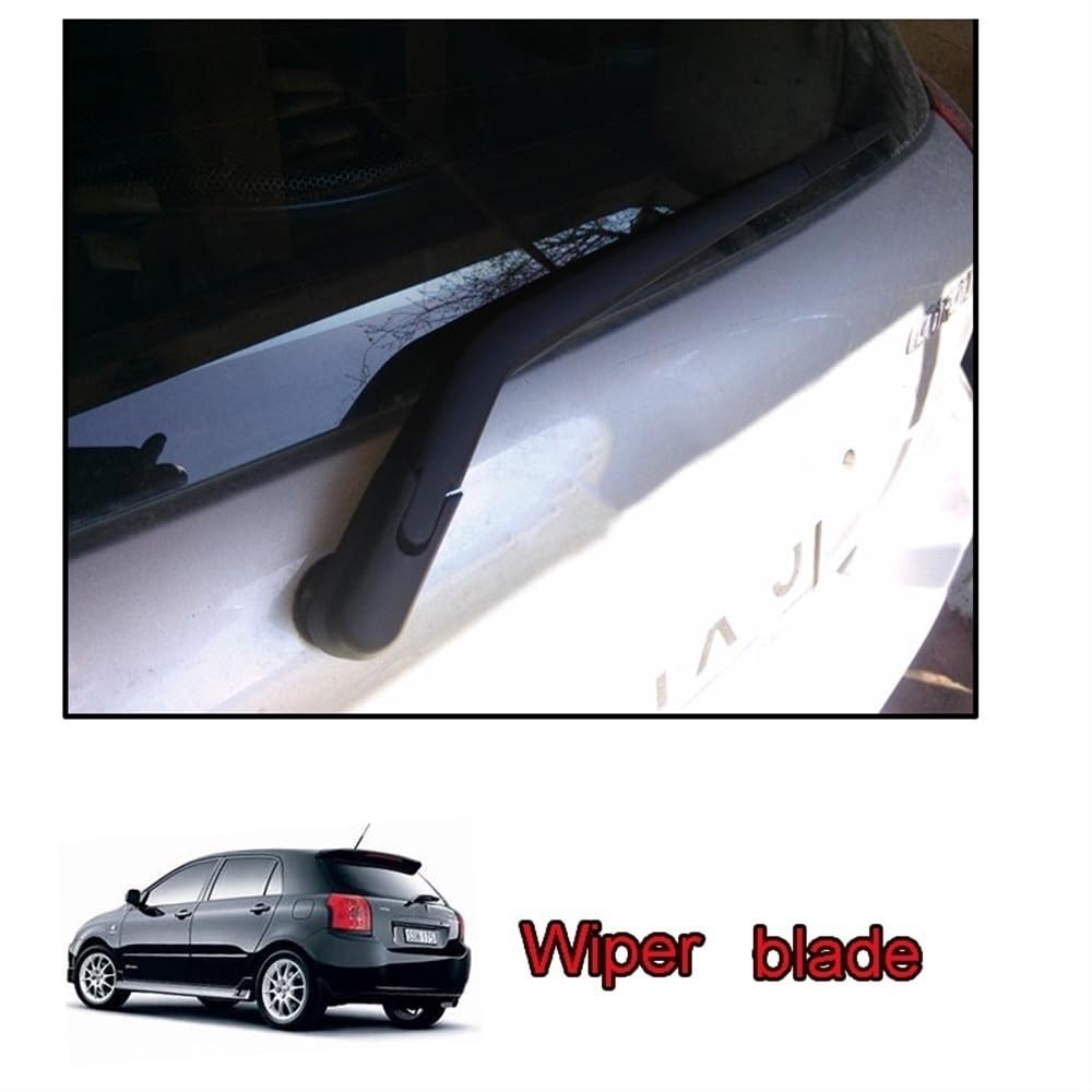 3 szt. Zestaw wycieraczek przednich i tylnych wycieraczek kompatybilny z Toyota Corolla hatchback E12 2001-2006 szyba przednia 22 "19" 14"