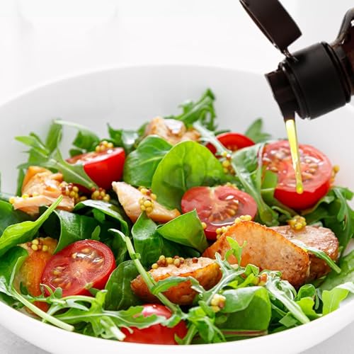 NECIPE Premium Sesamöl 120ml | Koreanisches Kaltgepresstes Öl für Kartoffelsalat, Pfannengerichte, Grillmarinaden und Dips | Nussig, Vielseitig, Natürlich Ohne Zusatzstoffe (Perillaöl)